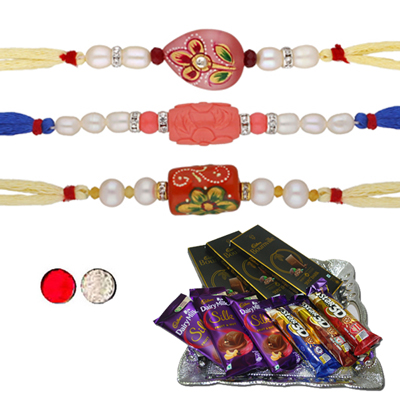 "Family Rakhis - code FHN12 - Click here to View more details about this Product